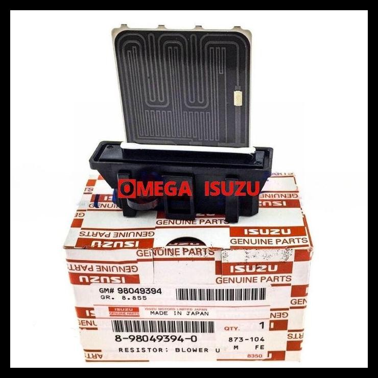 DISKON RESISTOR BLOWER AC ISUZU DMAX 4JH 4JJ 4JH1 4JJ1 3000 3000CC ORIGINAL 
