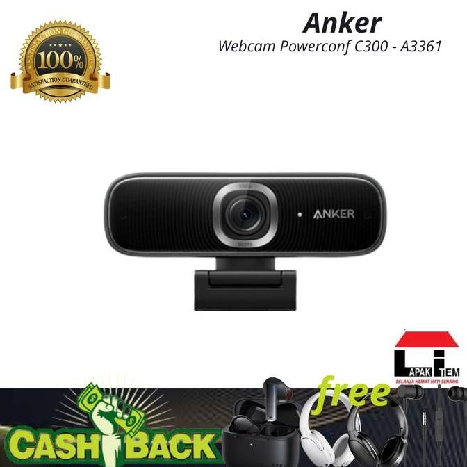 Anker Webcam Powerconf  C300 - A3361 Speakerphone Co