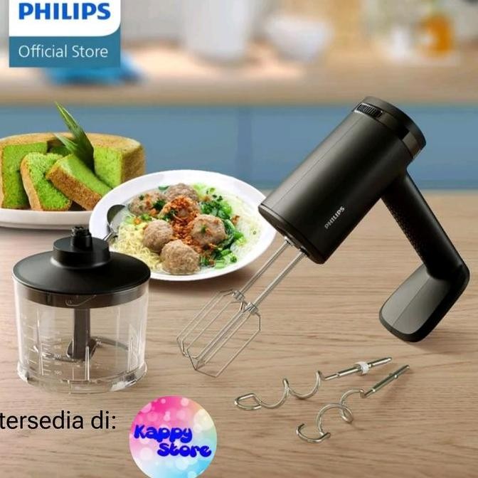 Philips Hand Mixer Hand Chopper Blender 2In1 Hr3781/30 300 Watt Co