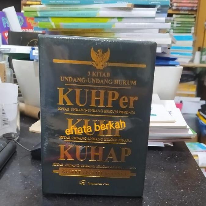 Buku 3 Kitab Undang Undang Hukum Kuhper Kuhp Dan Kuhap