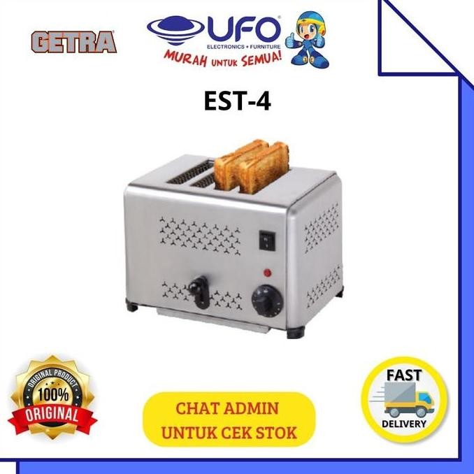 Getra Est-4 Toaster Pemanggang Roti 4 Slot Co