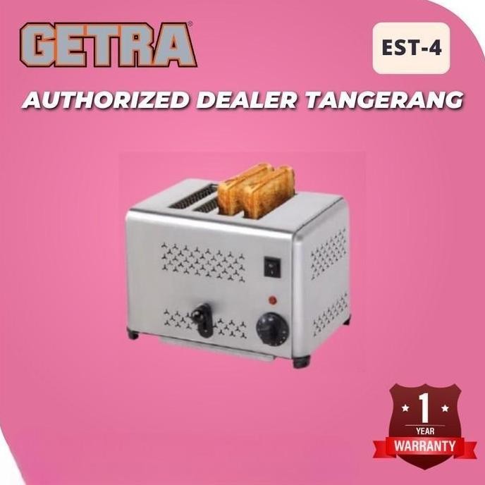 Toaster Roti Getra Est-4 / Mesin Pemanggang Roti Co