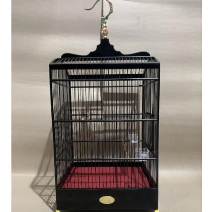 BEBAS ONGKIR - SANGKAR KANDANG KOTAK CMS BLACK DOF NO 2