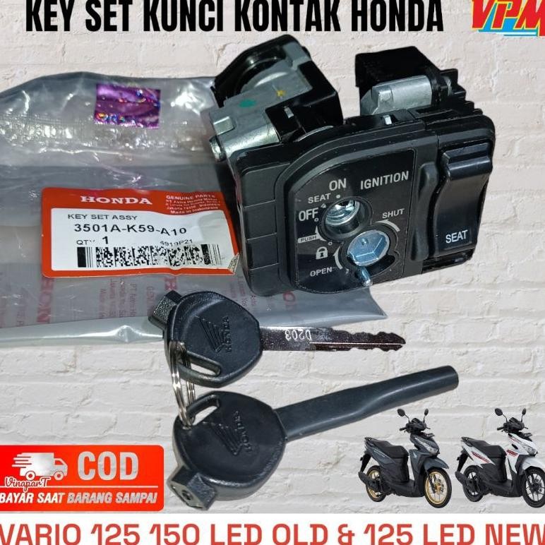 KEY SET KUNCI KONTAK ASSY VARIO 125 150 LED OLD DAN VARIO 125 NEW K59