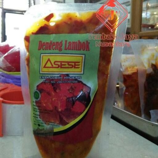 

Dendeng Lambok Asese/Dendeng Daging Balado/Dendeng Balado Padang 500Gr