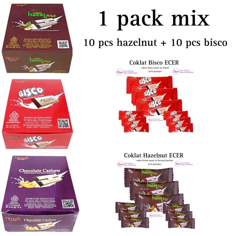 

Ew-45 Hjg-7 [Pack] Cokelat Dking Murah - Coklat Biskuit Bisco - Coklat Hazelnut - Coklat Mede Cashew - Coklat Viral Viral