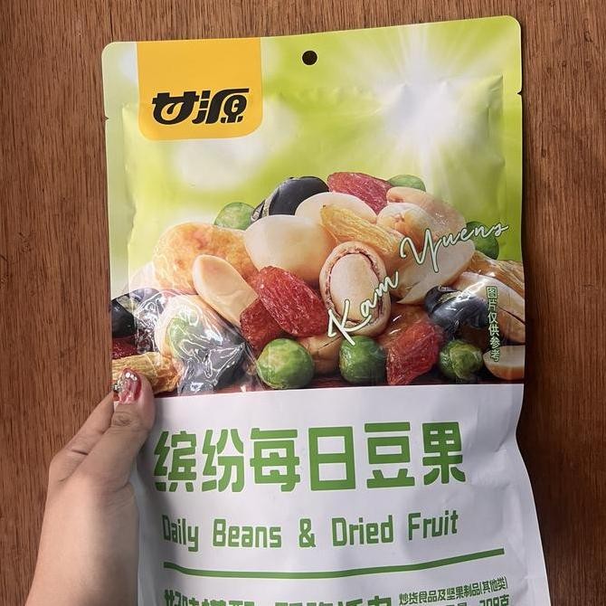 

Cemilan Instan Kacang Dan Buah Bin Gen Dou Guo