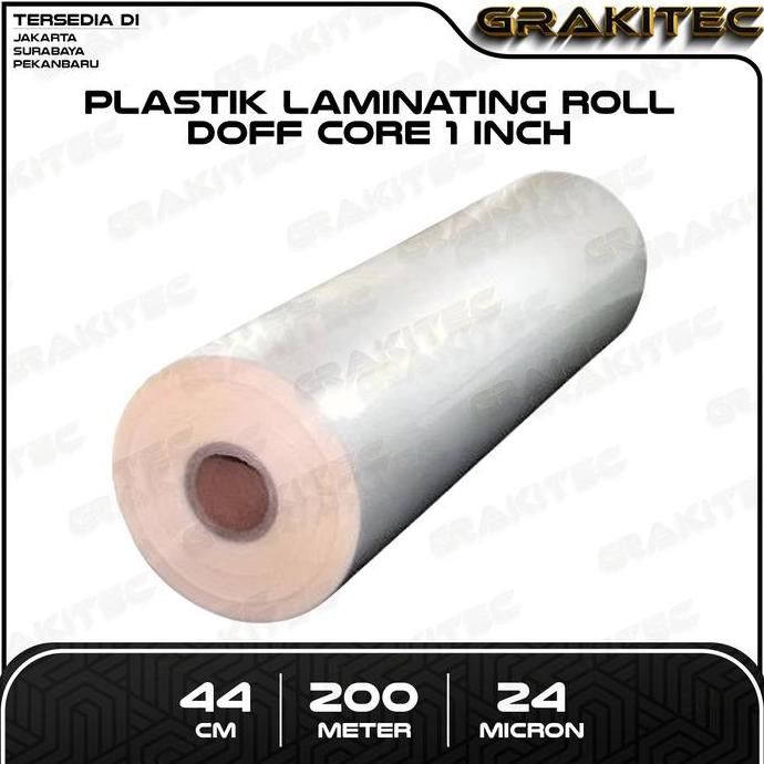 

Grakitec Plastik Laminating Roll 44 Cm X 200 M 24 Mic Doff / Glossy Co