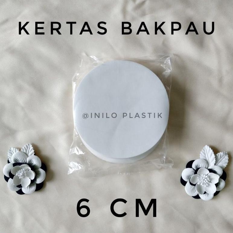 

Of14 Ryu-56 Kertas Alas Mini Bakpau Bulat / Alas Bakpao Ukuran 6 Cm @500 Lembar Terlaris