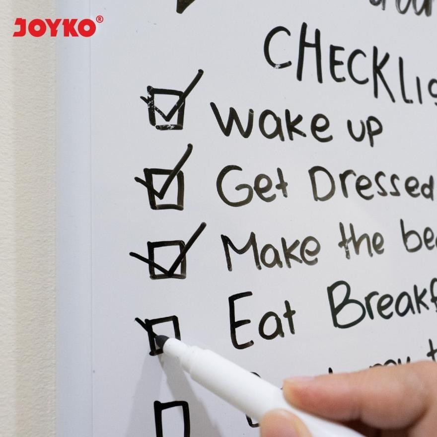 

Azq-16 Ryu-56 Papan Tulis Putih Set Whiteboard Set Joyko Wbs-160Co Bonus Spidol & Penghapus Hemat