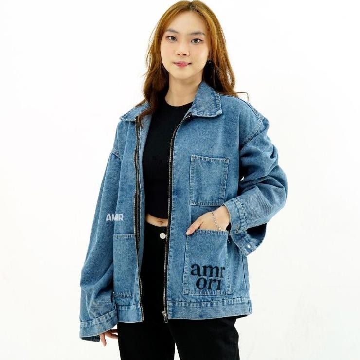 Style Ba Zipper 5511 Jaket Jeans Denim Jaet Produk Amr