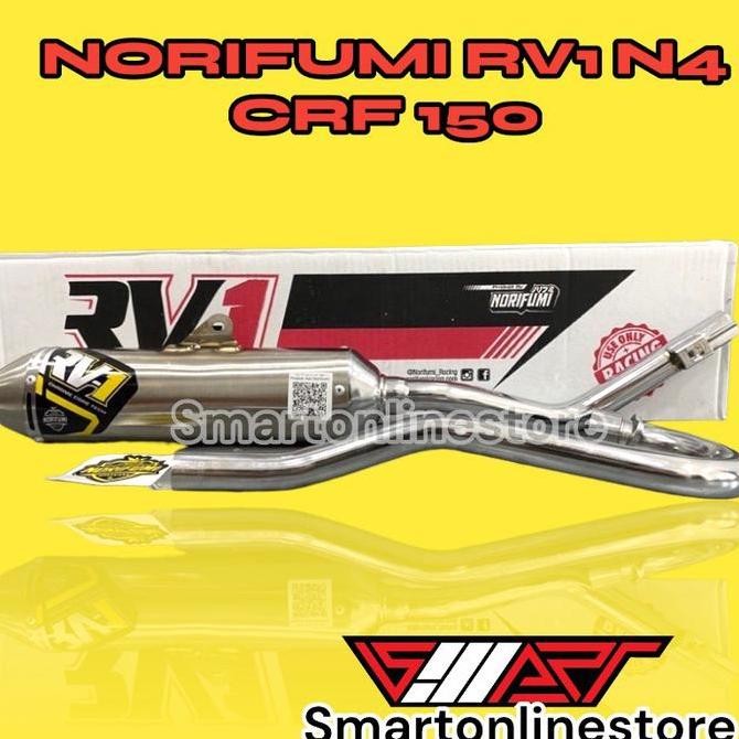 KNALPOT NORIFUMI RV1 GRIDZ CRF 150 / RV1 SHORTY CRF 150 / RV1 N4 CRF150 Original