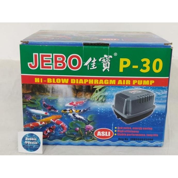 AERATOR JEBO P30 POMPA ORIGINAL DAN TERPERCAYA
