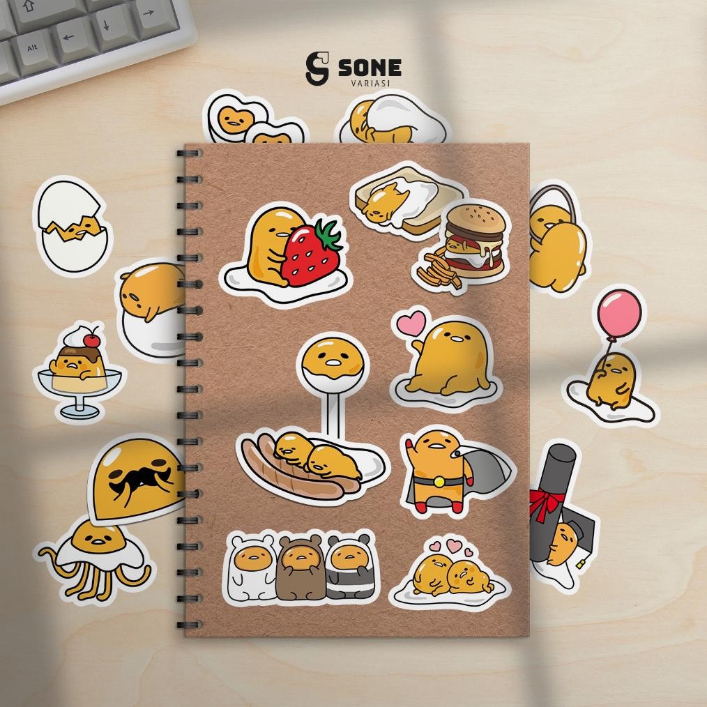

Promo 70PCS Stiker Gudetama / Vinyl Waterproof Anti Air / Sticker Helm Buku Journal Koper Motor Casing HP Laptop Tumbler Botol Minum Sepeda IPad Tablet Polaroid Kulkas SFV-53
