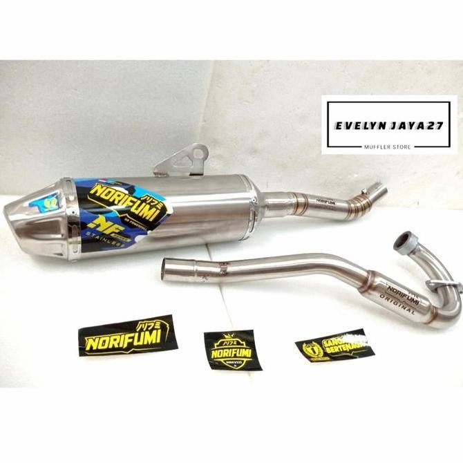 Knalpot Norifumi NF Series FullSystem (PnP) KLX CRF DTRACKER WR155 Original