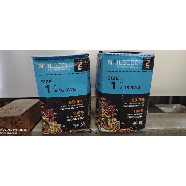 Paku triplek 1 " ( 3cm) aSt