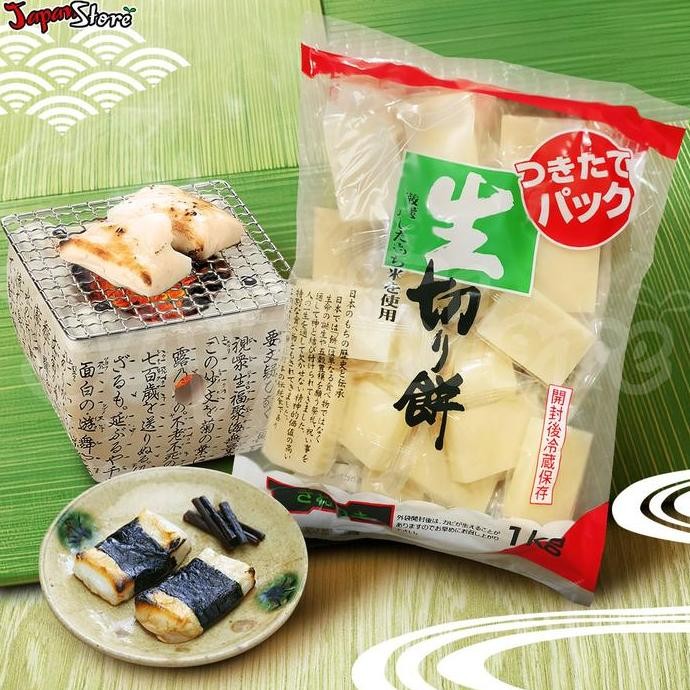 

Daishin Tsukitate Nama Kirimochi (Mochi Jepang) 1 kg