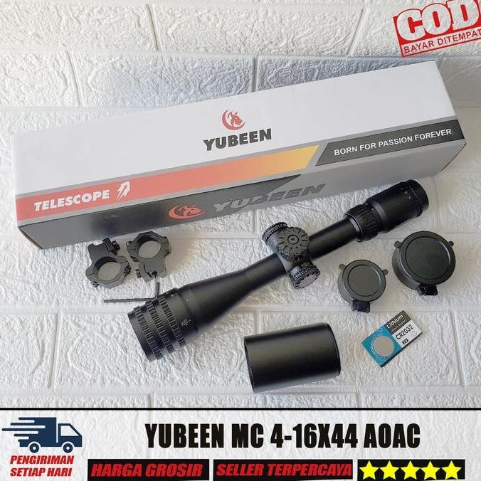 Telescope Yubeen MC 4-16x44 AOE New Yubeen 4-16x44 AOE Paralax Depan