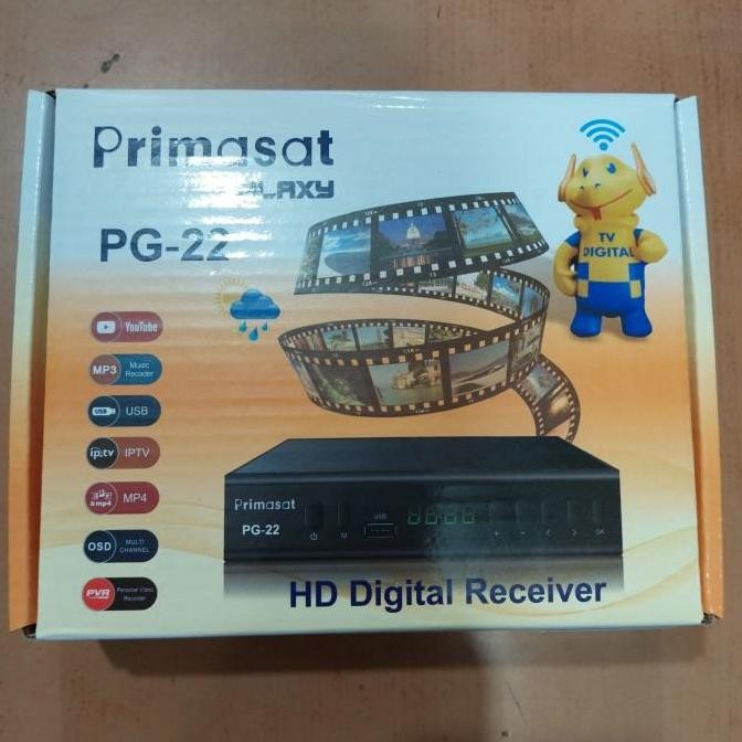 NEW set top box tv digital primasat PG 22