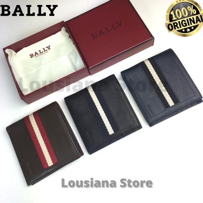 Bally Wallet Tollen Bifold Men Classic-(100% Authentic)