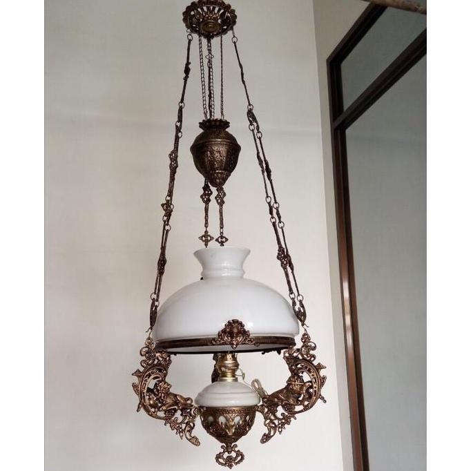 Lampu Gantung R40 Antik Jawa Betawi Kuno