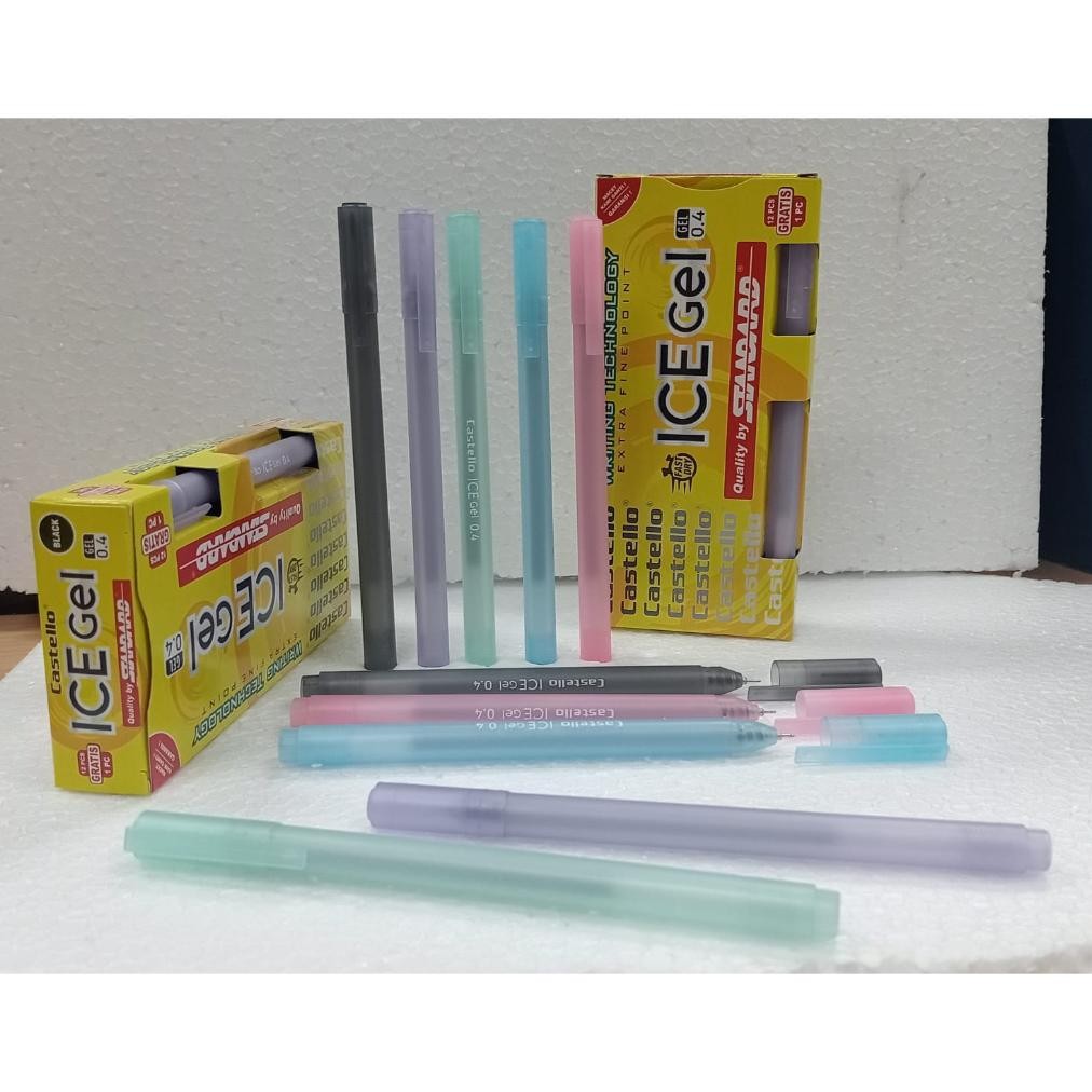

Bisa Cod Pulpen Standard Ice Gel 0.4 Mm (1Pak) + Bisa Cod