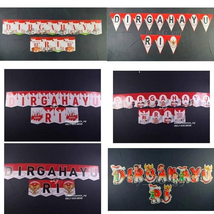 Eh76 (Allthebest) Banner Hut Ri - 17 Agustus - Dirgahayu Ri