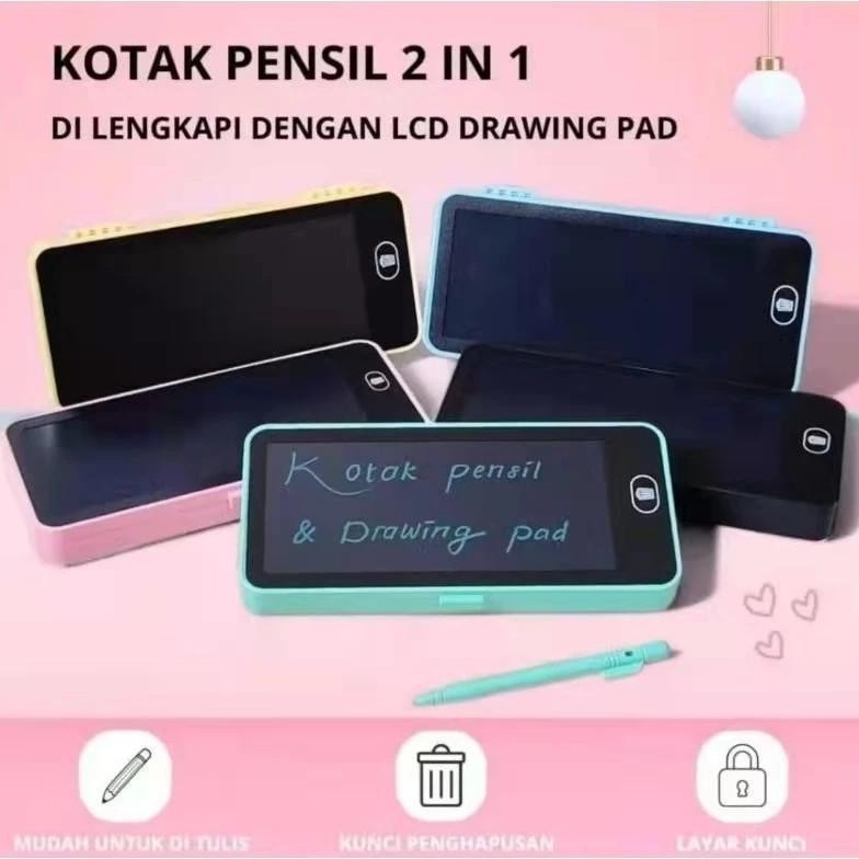 

Tw39 Kotak Pensil Anak 2 In 1 Dengan Lcd Writing Pad
