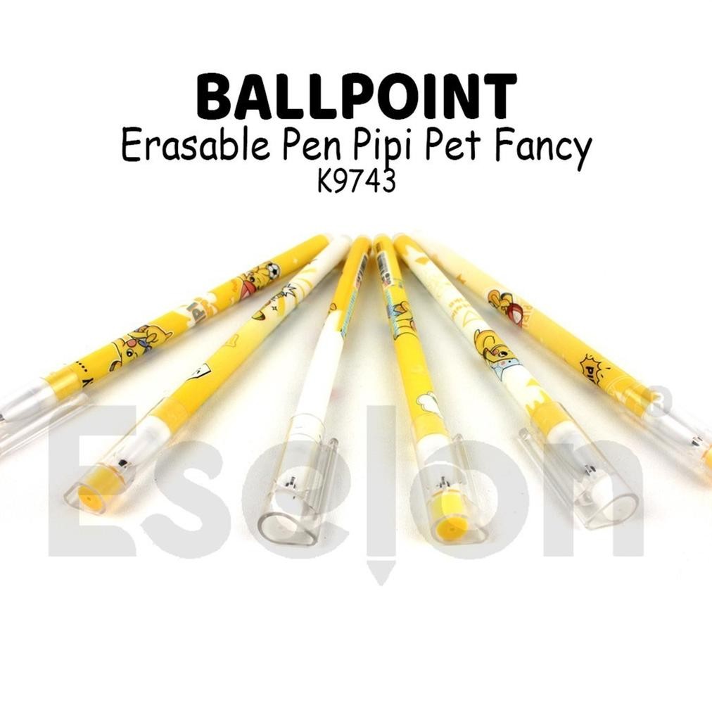 

Im31 12Pcs Pulpen Hapus Karakter / 1Pak Pulpen Hapus Fancy Im31