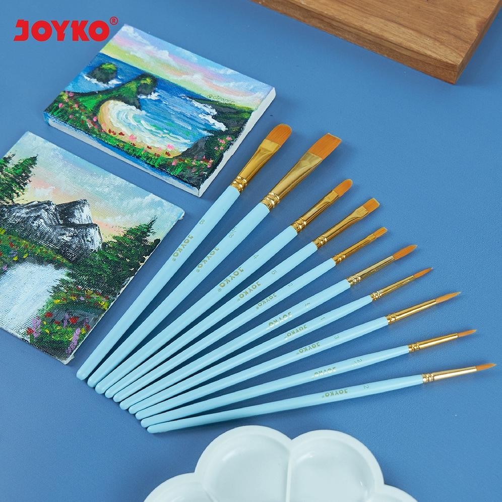 

Er-6 Brush Kuas Cat Air Lukis Acrylic Joyko Br-17 Er-6