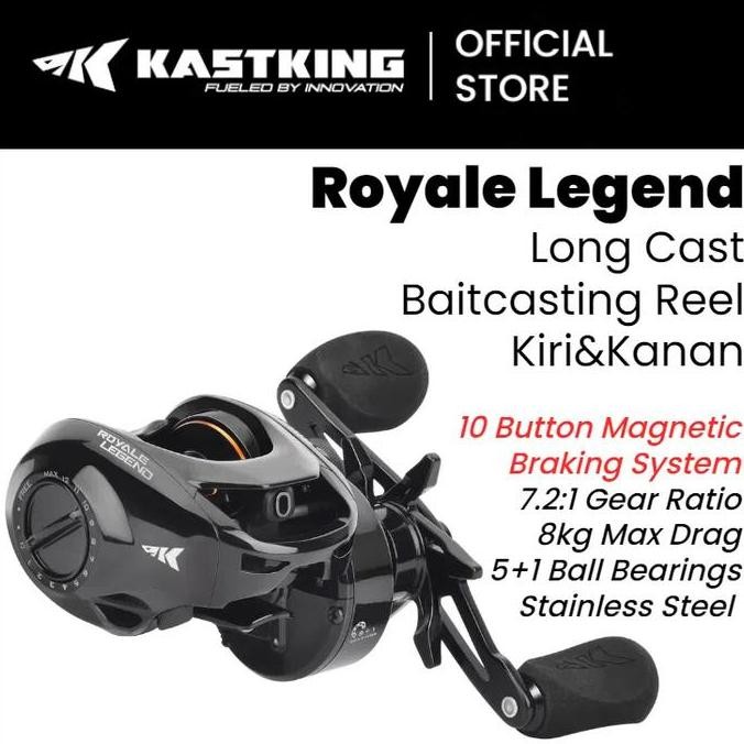 Kastking Royal Legend XCD Long Cast Reel Pancing Baitcasting