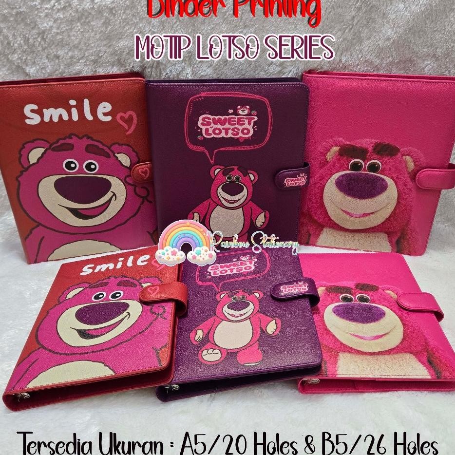

Binder Printing Motip Lotso Series. Tersedia Ukuran A520 Holes B526 Holes