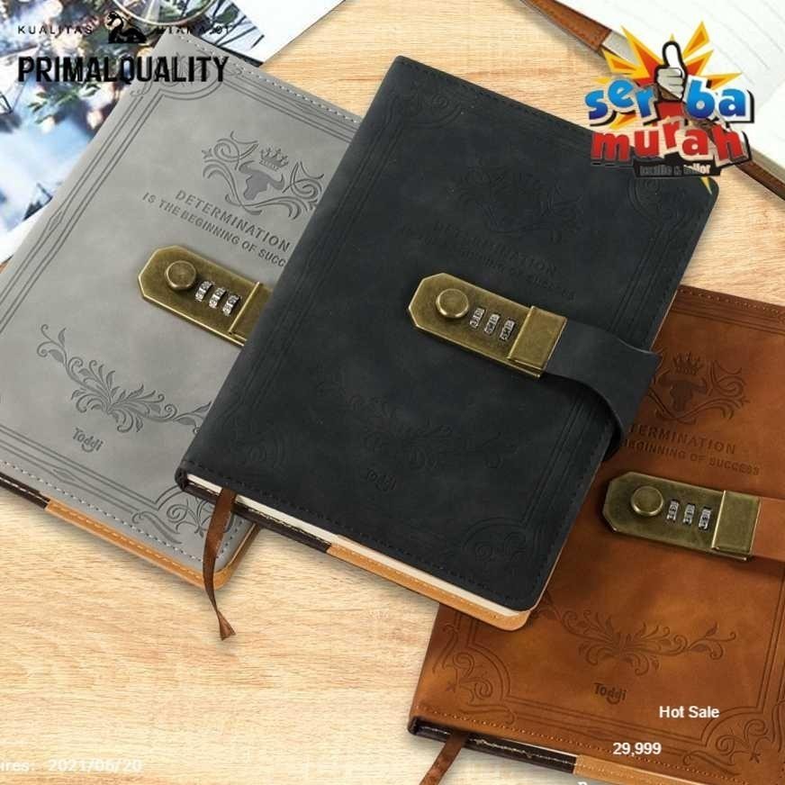 

Buku Catatan 200 Halaman Dengan Kunci A5 Retro Password Diary Tebal Kreatif Buku Catatan Siswa Alat Tulis Binder Primal Toddi Buku Catatan Harian Notebook Cover Kulit Kunci Password A5 Td100 Quality