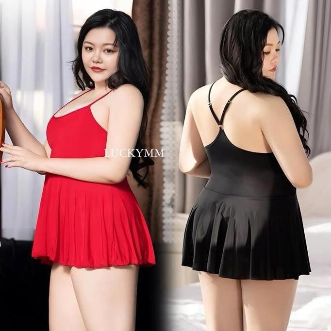 Sexy Lingerie Dress Wanita / Baju Tidur Wanita Sexy Bahan Spandek Sutera 297