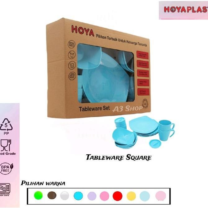 Tableware Square Hoyaplast