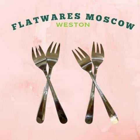 Tq.Kitchen  Sendok Garfu Weston Stainless Tebal  17 Cm