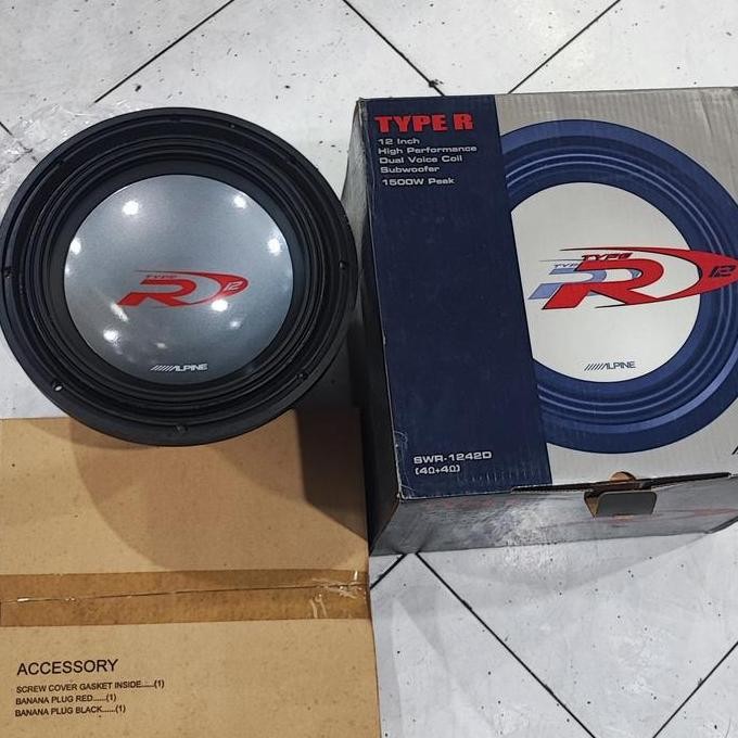 HARGA DISC - subwoofer alpine Type R 12 inch