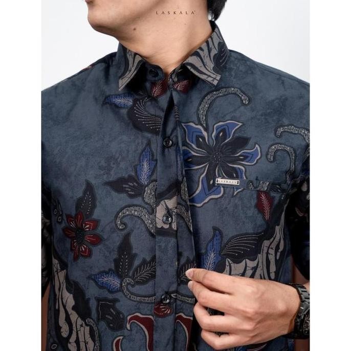 Grosir Laskala Premium Batik - Wasta | Slimfit | Lengan Pendek