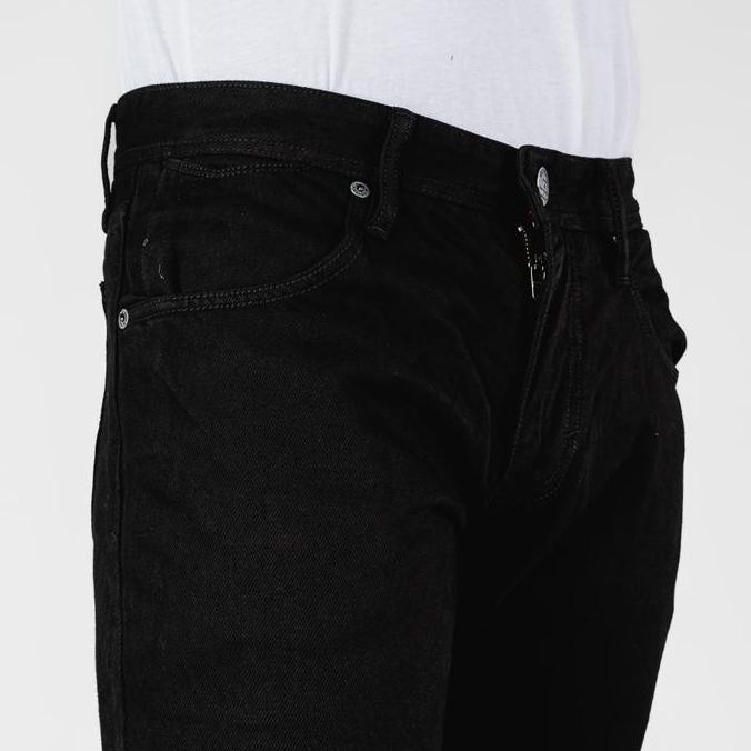 Grosir Oxygen Denim 706 Prime B Slim Fit Jeans Non Stretch - Black (2212)