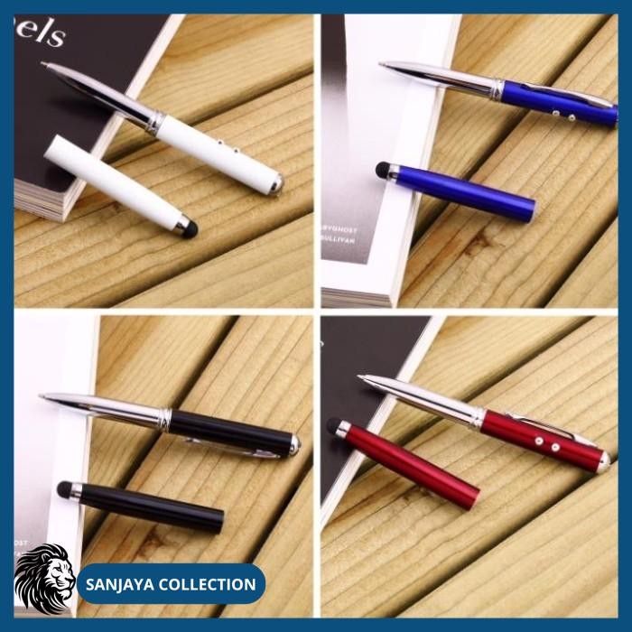 

POINTER 5IN1 PEN STYLUS PAD TABLET TOUCH PEN RED SENTER HITAM PRODUK PILIHAN
