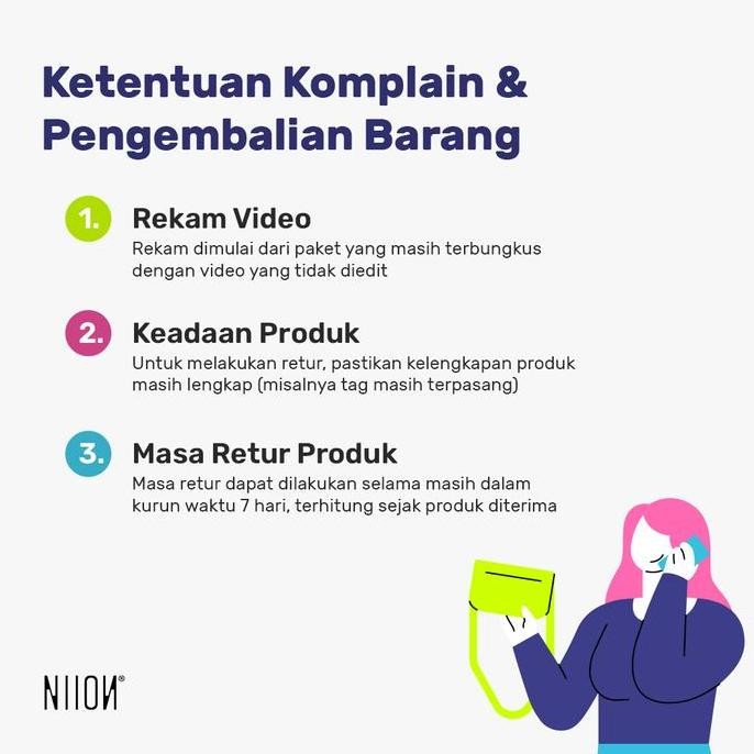 Promo Totebag/Tas Jinjing Pria Wanita Multifungsi Niion Hala