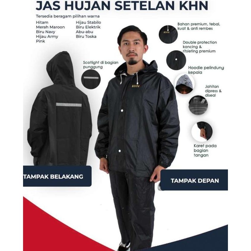 TERLARIS - Jas Hujan KHN Remaja