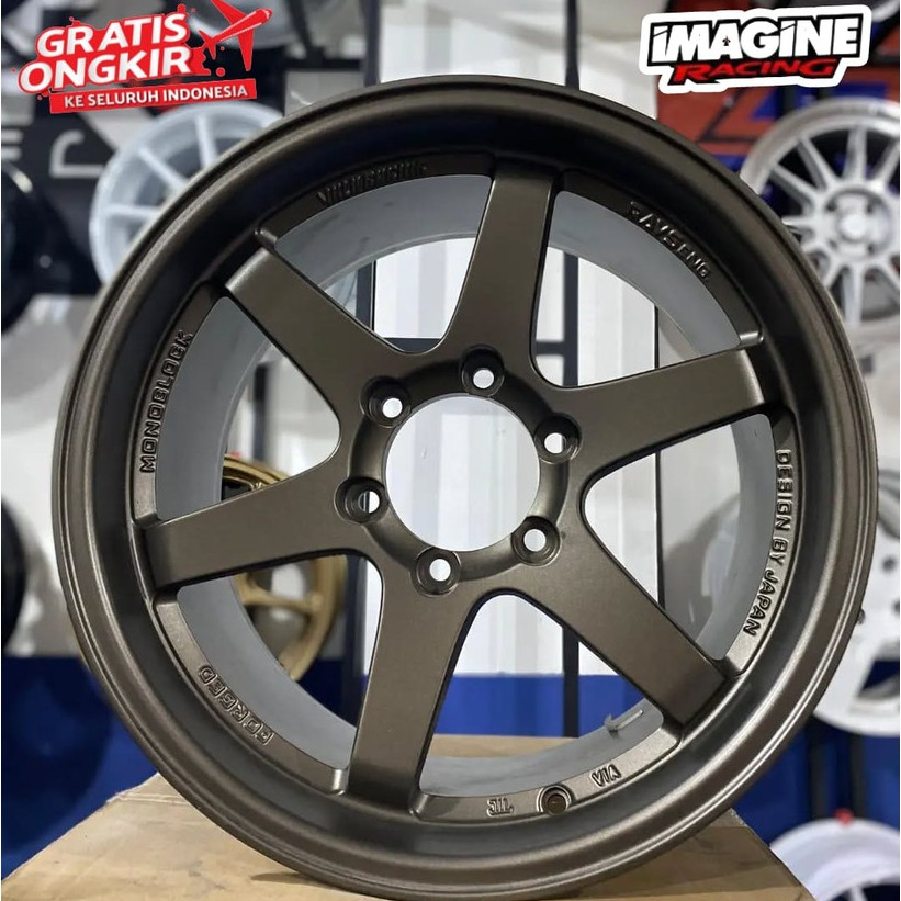 VELG TE37 R18 PAJERO FORTUNER HILUX TRITON TOKYO 10426 HSR