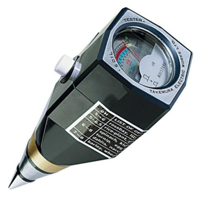 TAKEMURA SOIL PH & MOISTURE TESTER MODEL DM-15 ORIGINAL DAN TERPERCAYA
