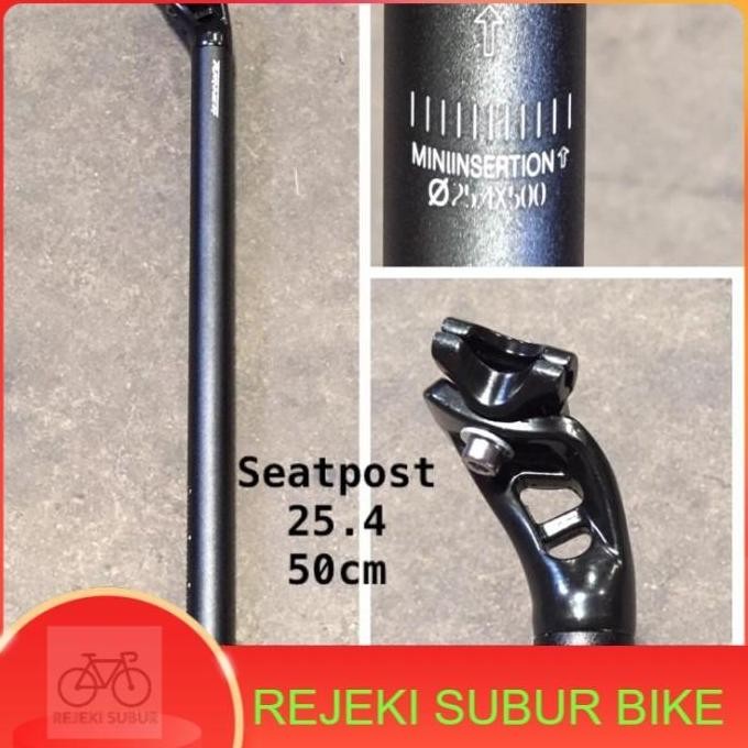 Promo seatpost turner 25.4 sepeda minion panjang 500 mm 50 cm alloy COD