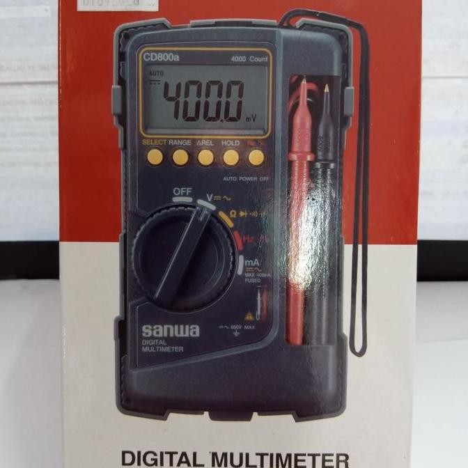 AVOMETER DIGITAL CD 800 SANWA ORIGINAL DAN TERPERCAYA