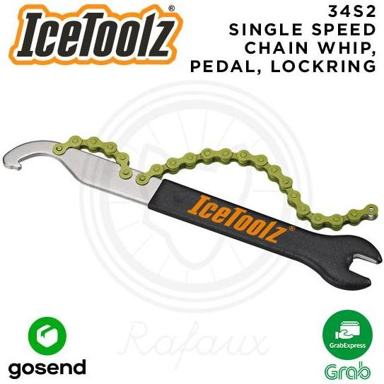 Promo ICETOOLZ Single Speed Chain Whip Alat Sprocket Lockring Sepeda 34S2 COD