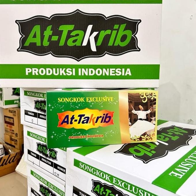 SONGKOK PECI HITAM MOTIF NU kodian (10pcs)