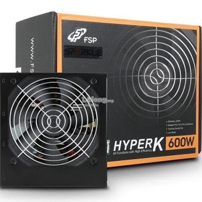 NEW FSP Power Supply Hyper K 600W 80+