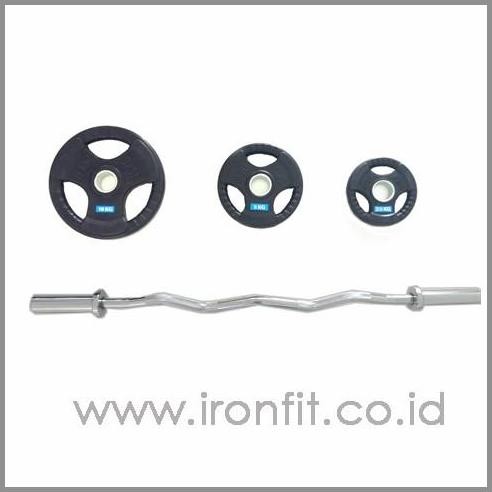 

NEW PAKET EZ CURL BAR + PLATE 35KG